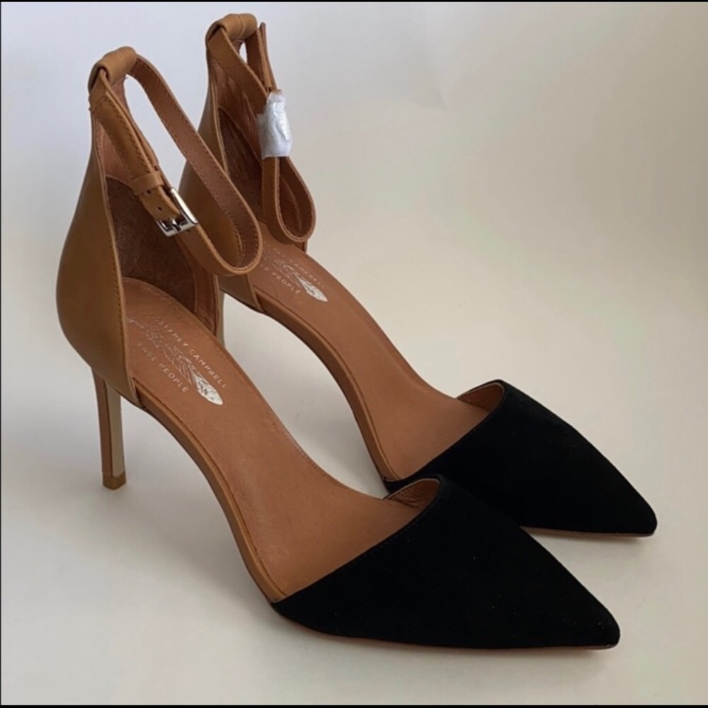 New Jeffrey Campbell free people solitaire heel